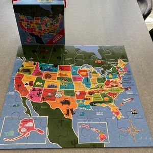 Map USA Jumbo Puzzle